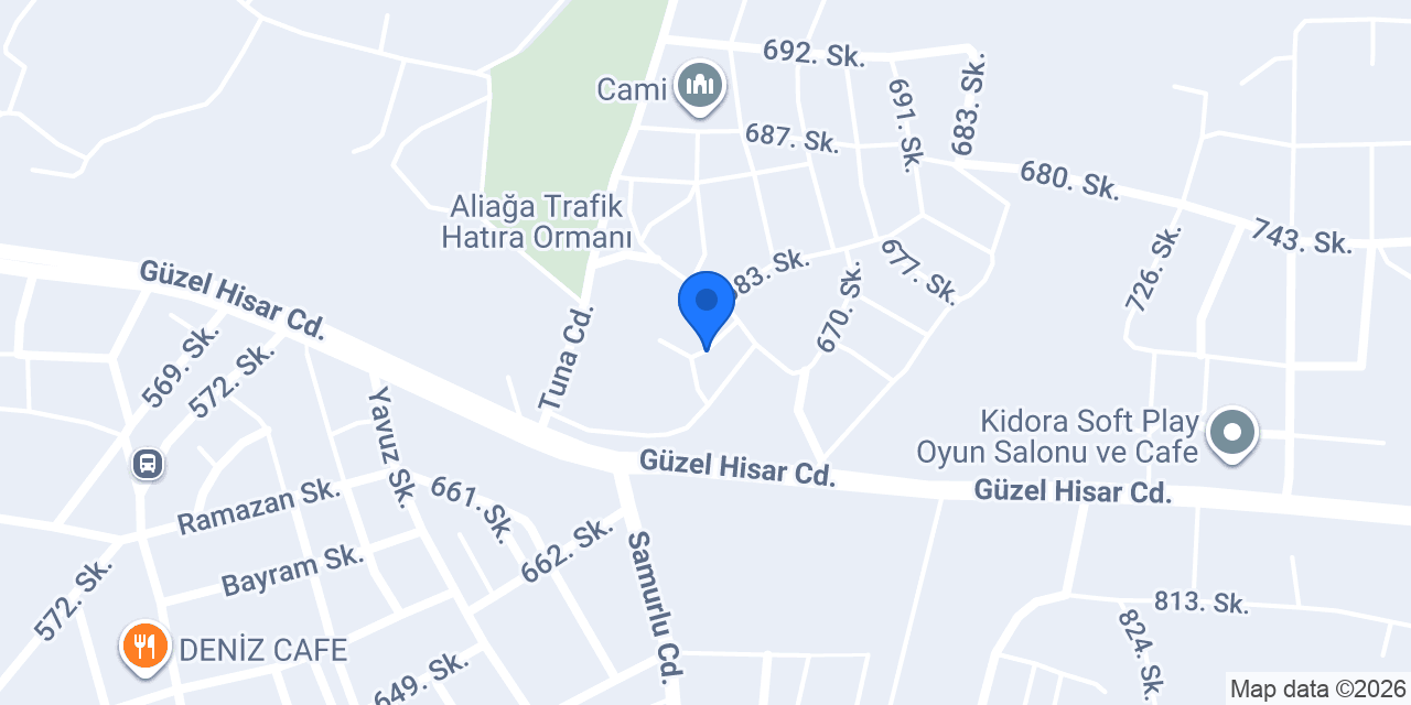 HFA YAPI VE TASARIM konumu