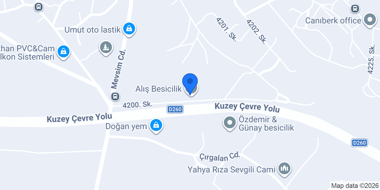 Alış Besicilik konumu
