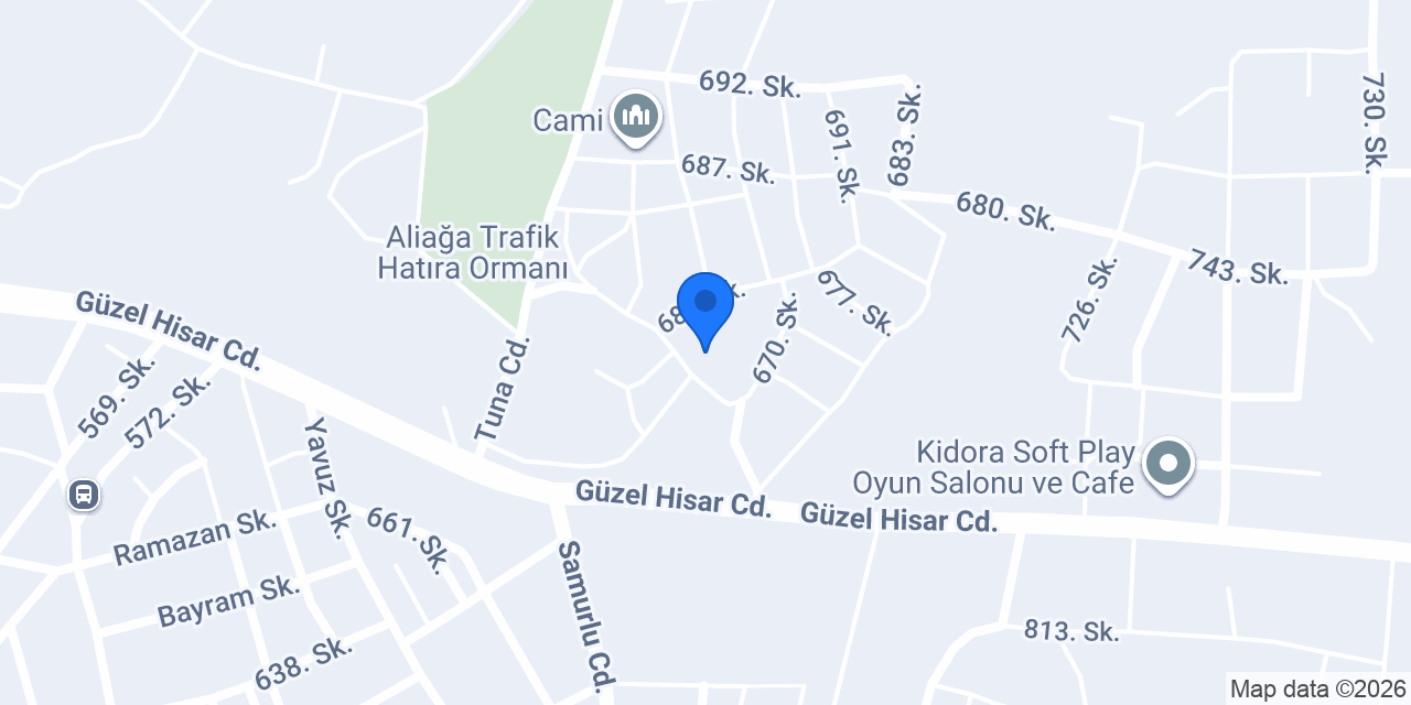KÖKSAL ORMAN ÜRÜNLERİ konumu