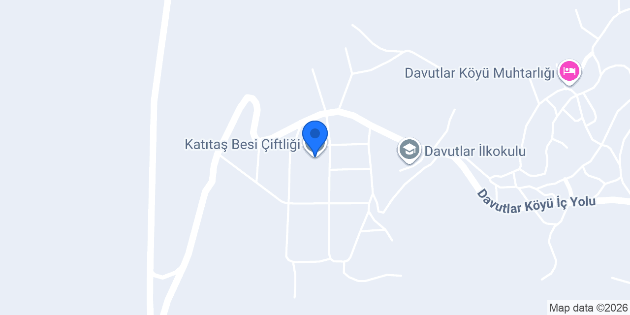 Katıtaş Besi Çiftliği konumu