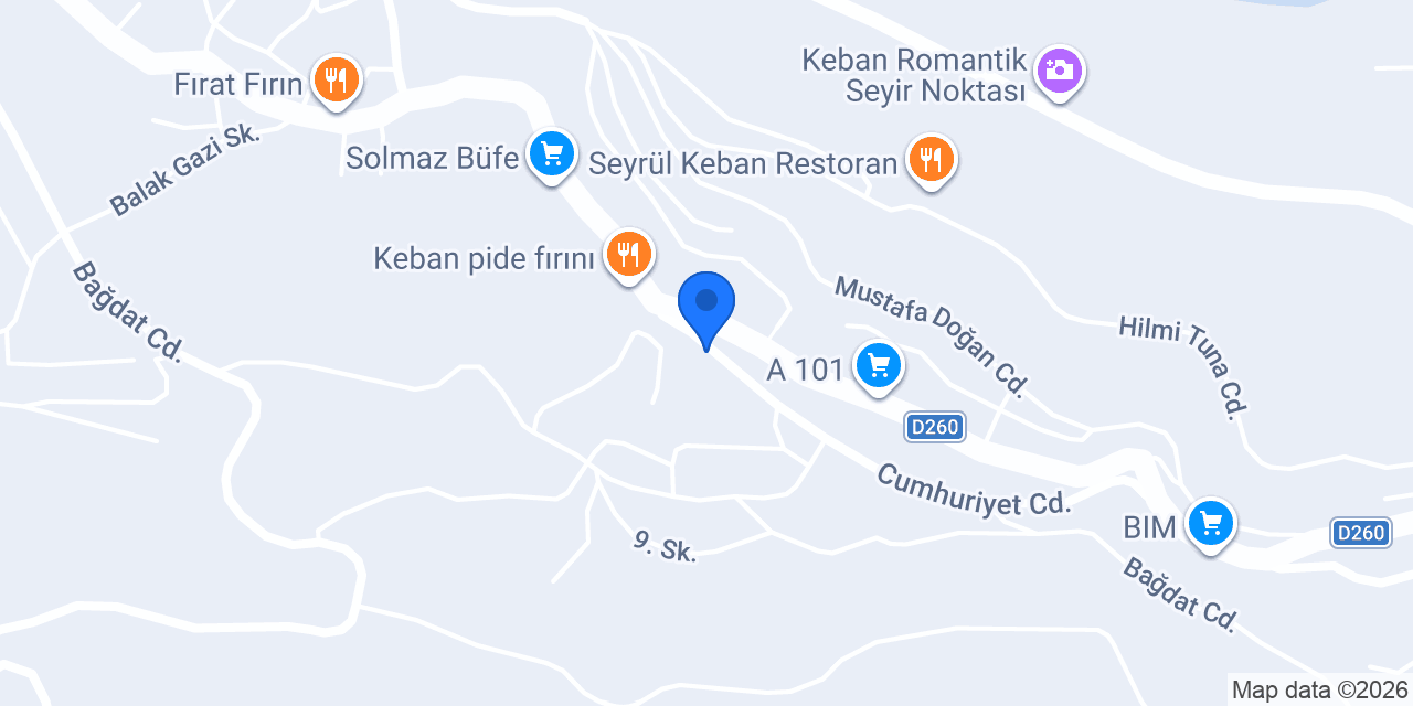 Aygaz Tüp Bayisi konumu
