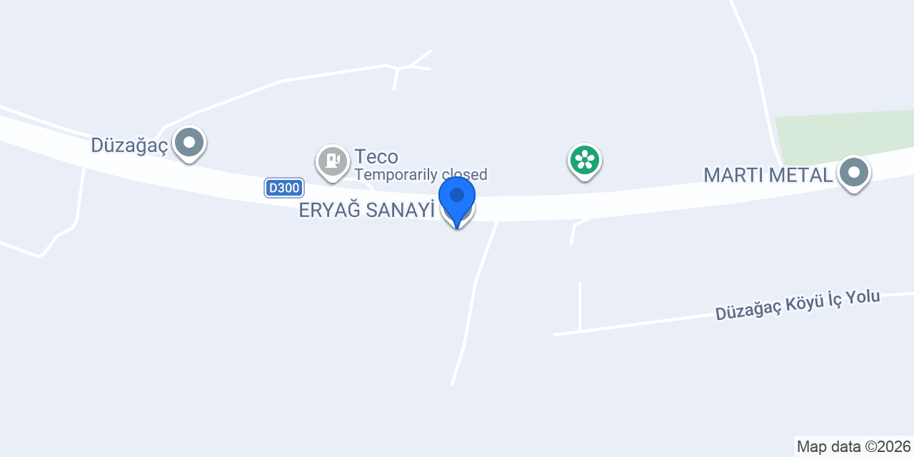 ERYAĞ SANAYİ konumu