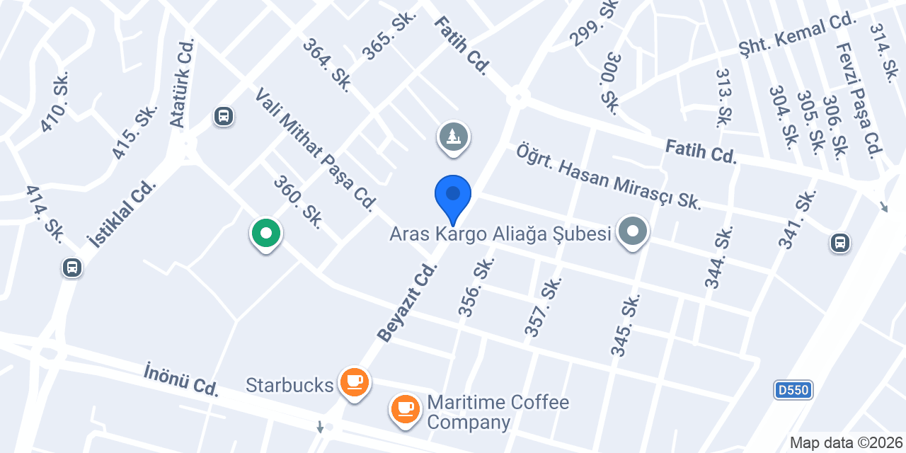 Aliağa Elektrik konumu