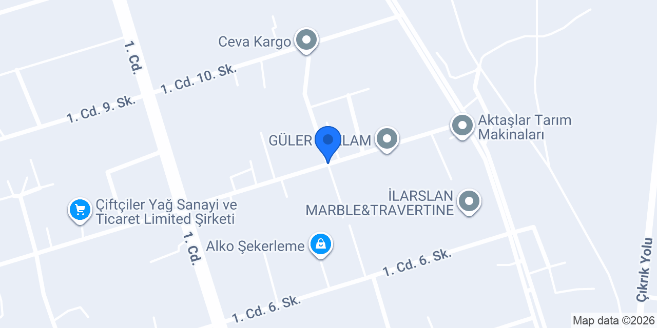 AKY YAPI İNŞAAT MOBİLYA konumu