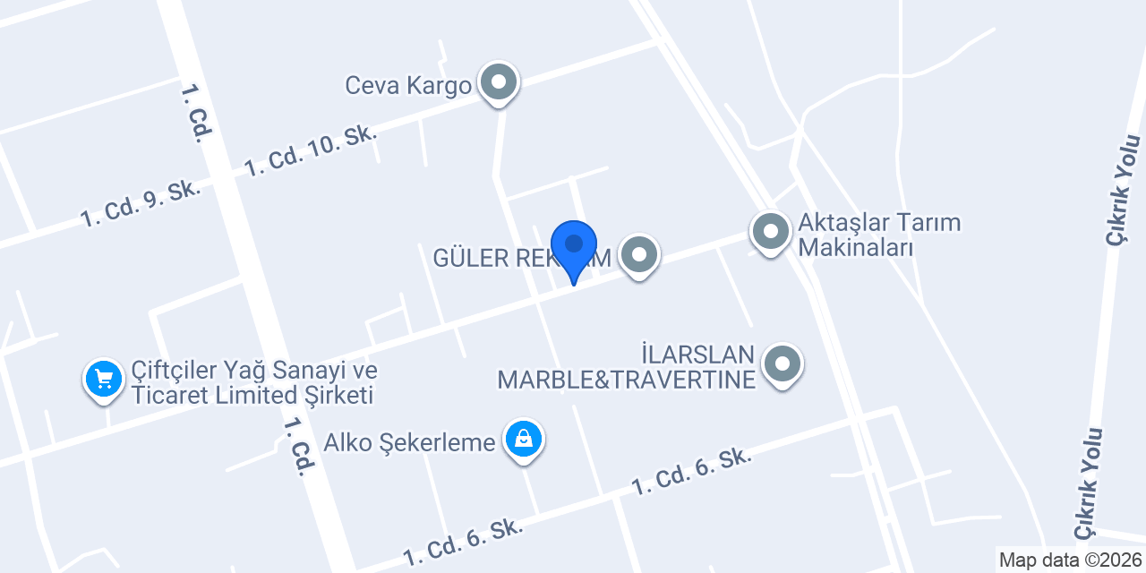 Okay Kapı & Mutfak konumu