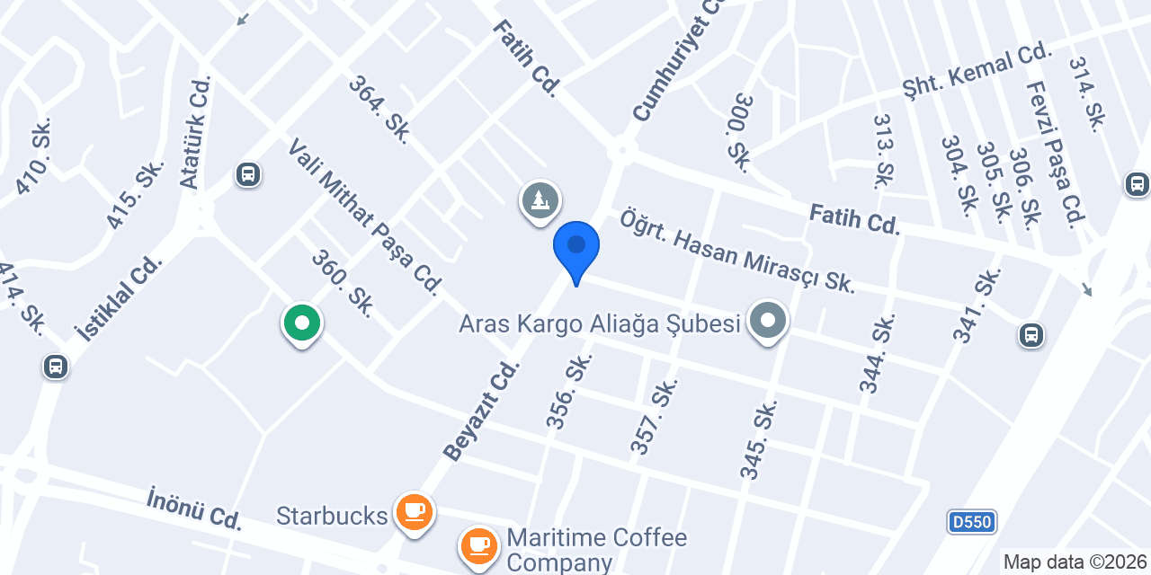 Pasaport Pizza Aliağa konumu