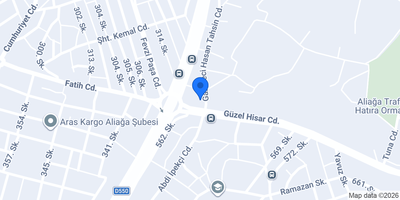 Yıldız Veteriner Kliniği konumu