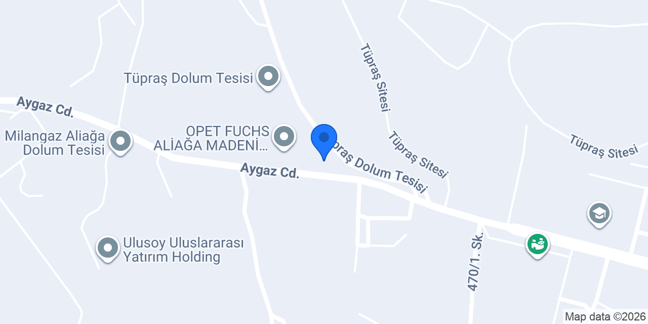 Yapı Kredi - Tüpraş Uydu Şubesi konumu