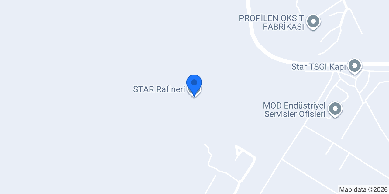 STAR Rafineri konumu