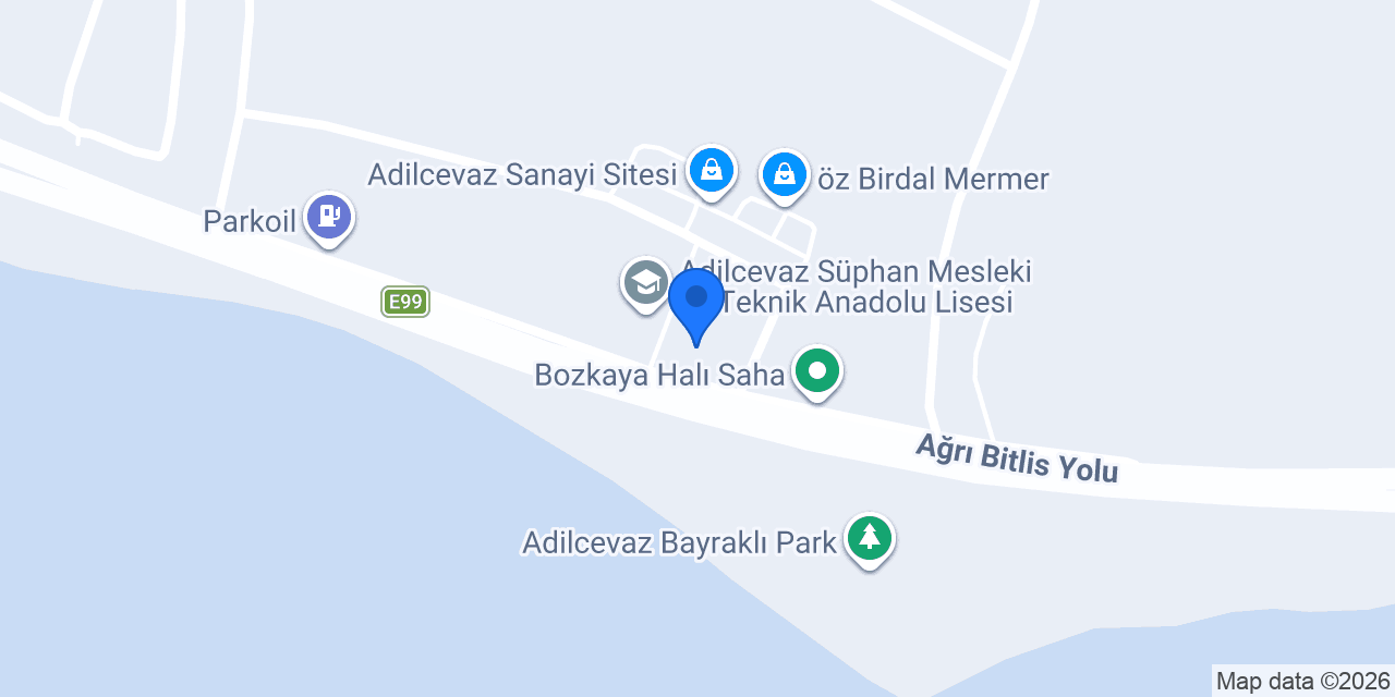 Adilcevaz Çok Programlı Lisesi konumu