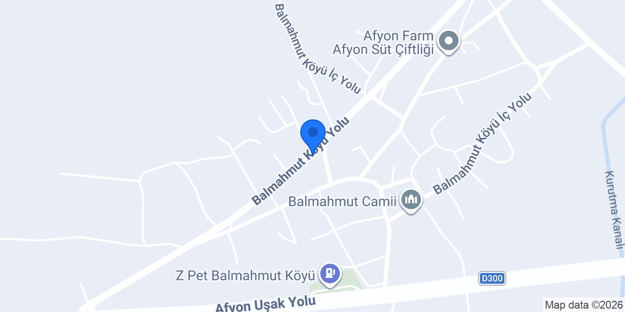 Çınar Market konumu