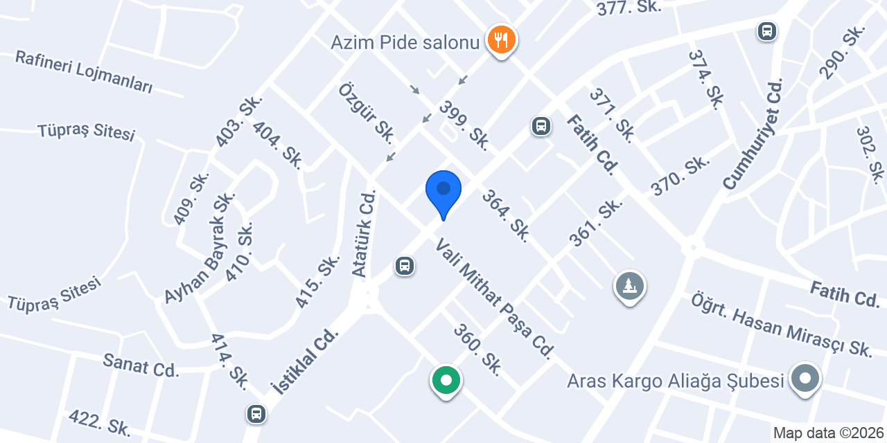 Arda Tekstil konumu
