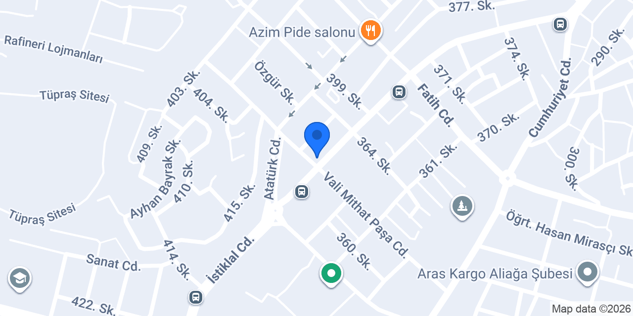 Radikal Kurs Aliağa konumu