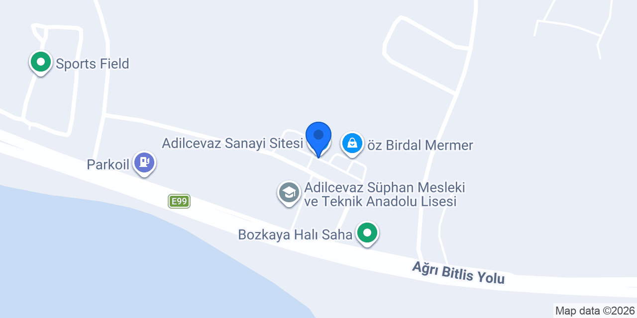 Birdallar Mermer Granit konumu