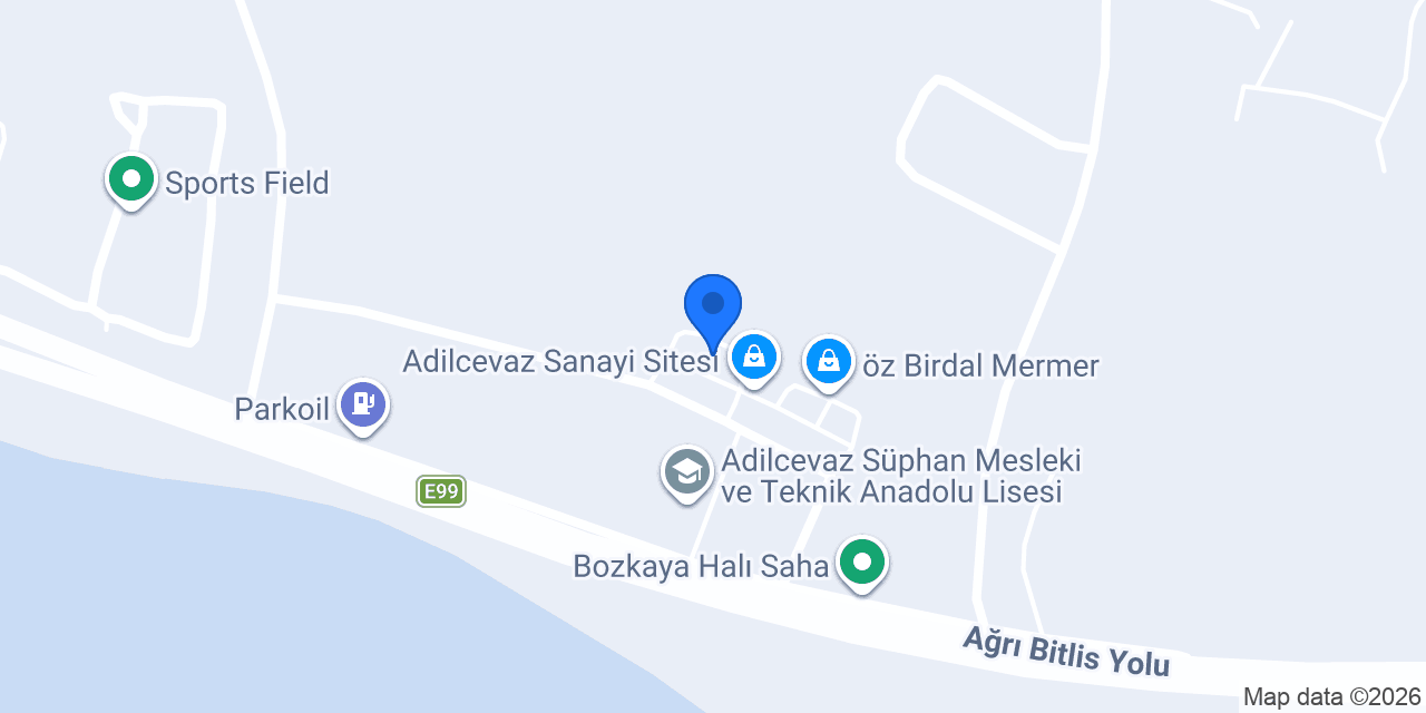 Durmaz mermer adilcevaz konumu