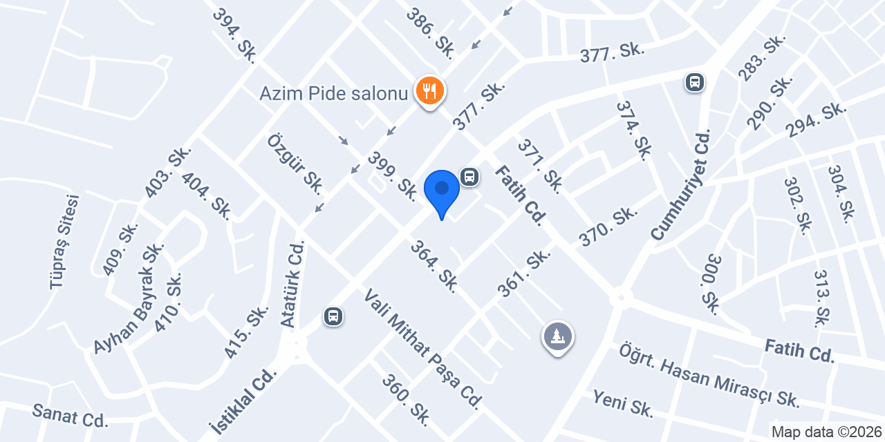 ÖZTÜRK ELEKTRONİK konumu