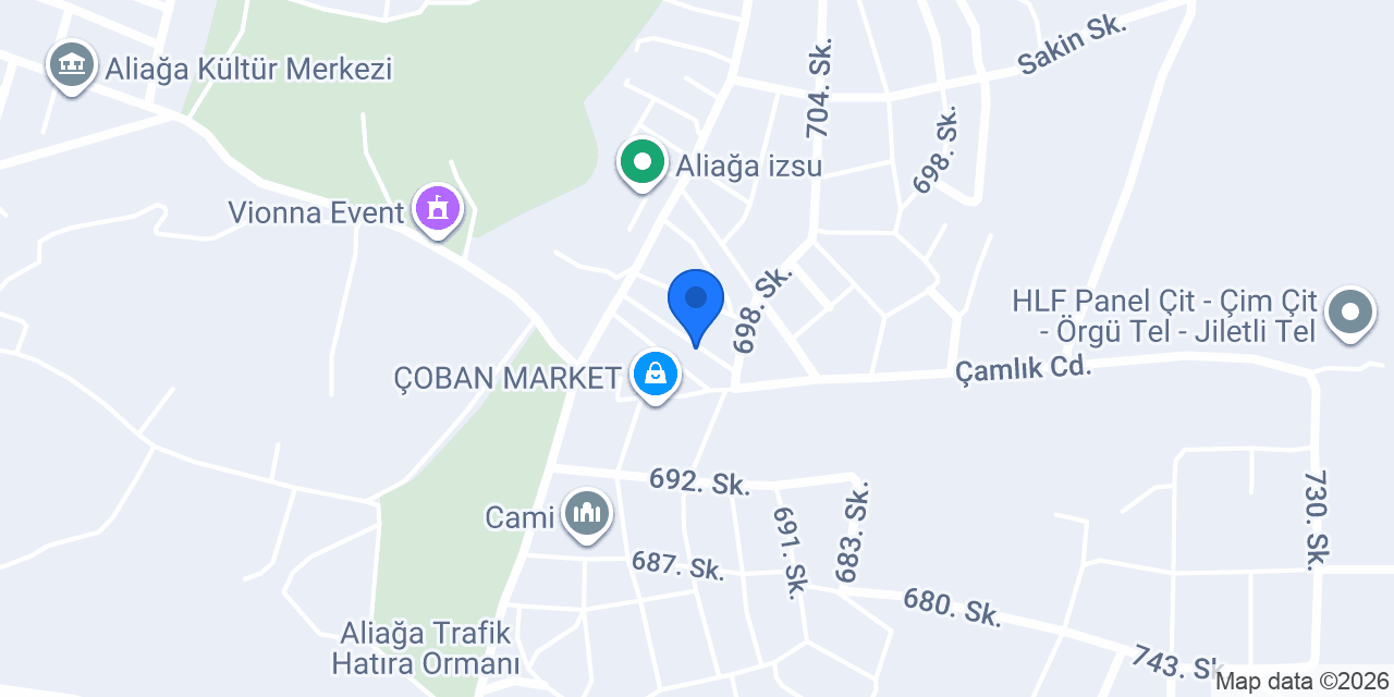csvkaravanshowroom izmir konumu