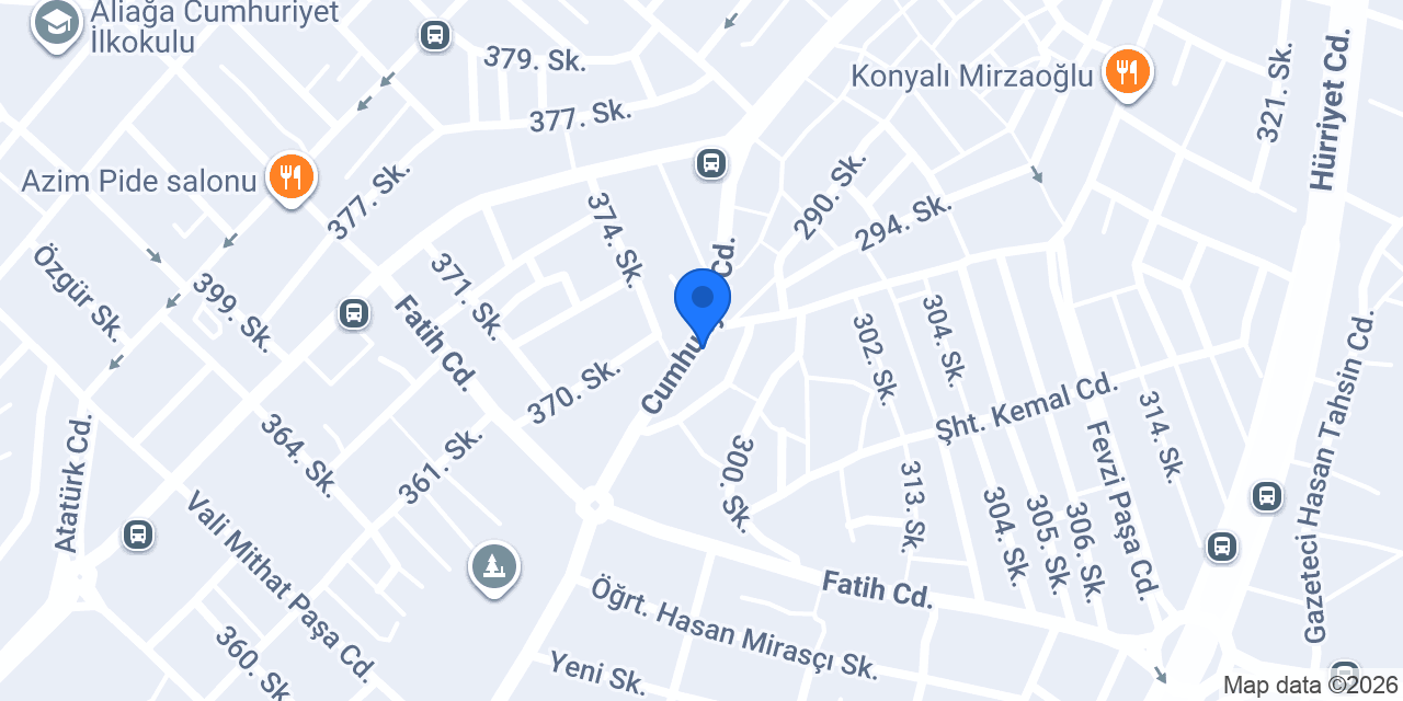 Şeref Mobilya konumu