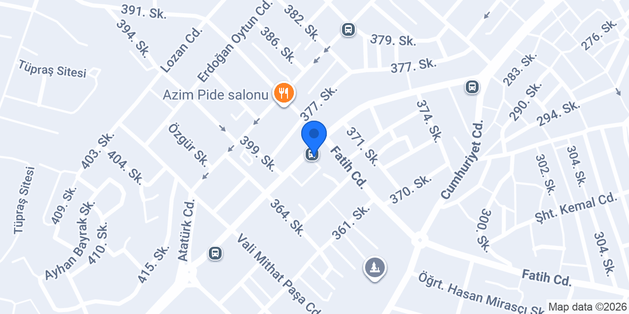 Diş Hekimi ERKAN AKDENİZ konumu