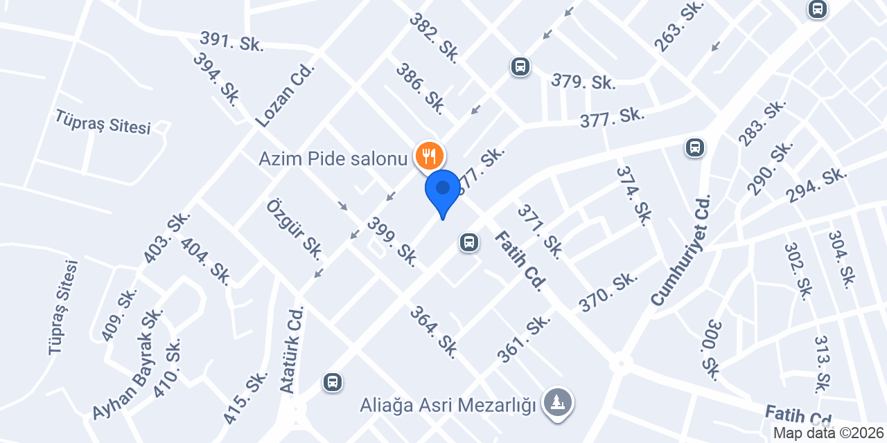 Yalçın Ticaret konumu