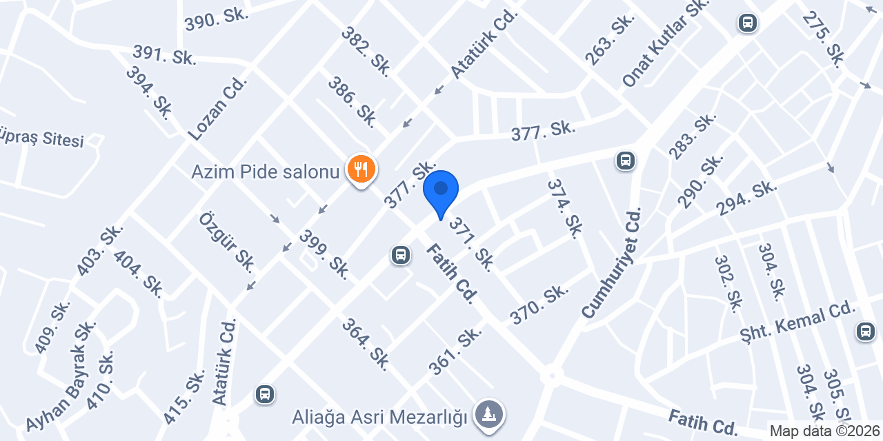 ALİAĞA FUNDA AKTAR konumu