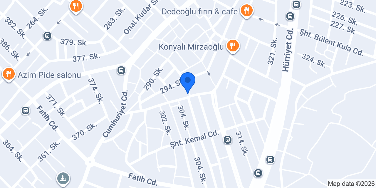 OKTAY BÜRO MOBİLYA konumu
