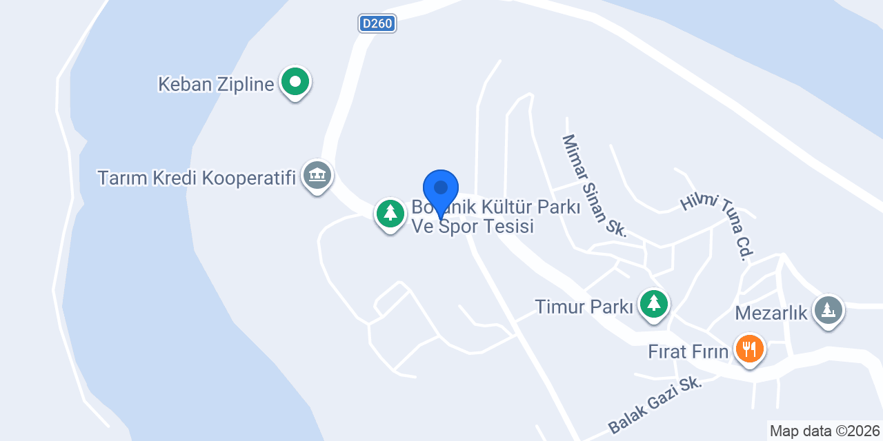 KEBAN İLÇE MÜFTÜLÜĞÜ konumu