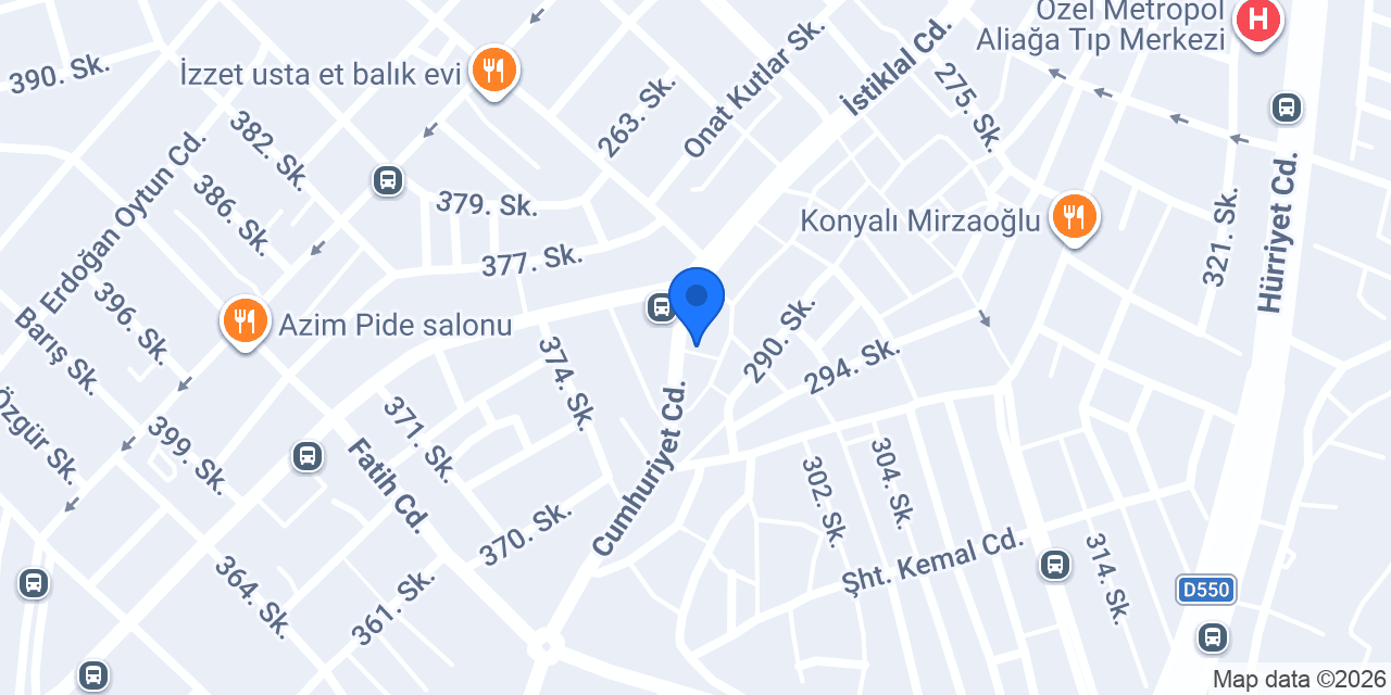 Ataser Optik konumu
