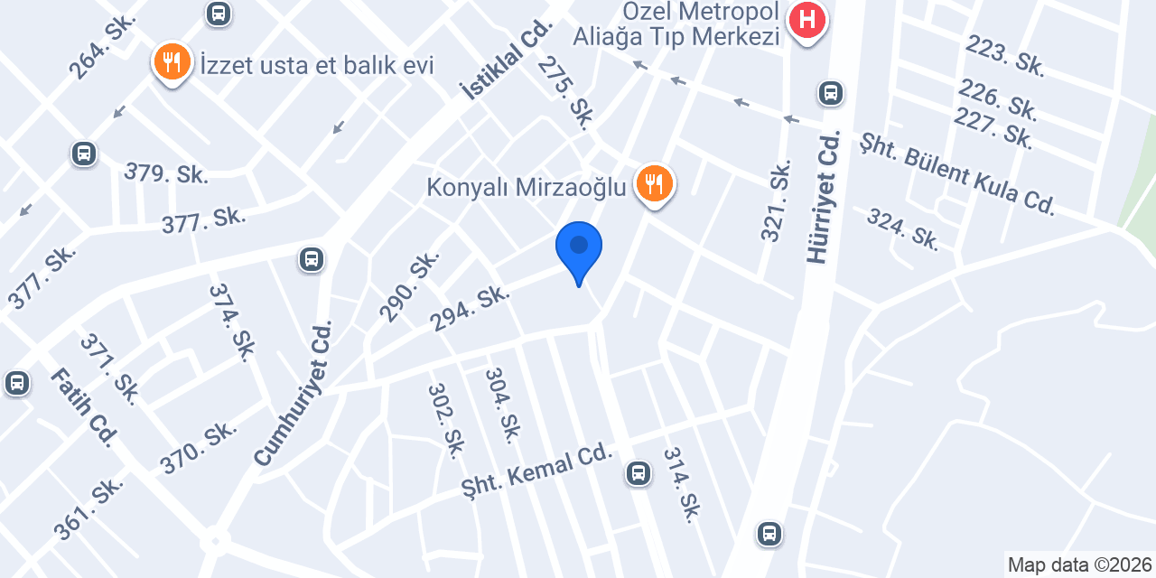 Konca Oyuncak konumu