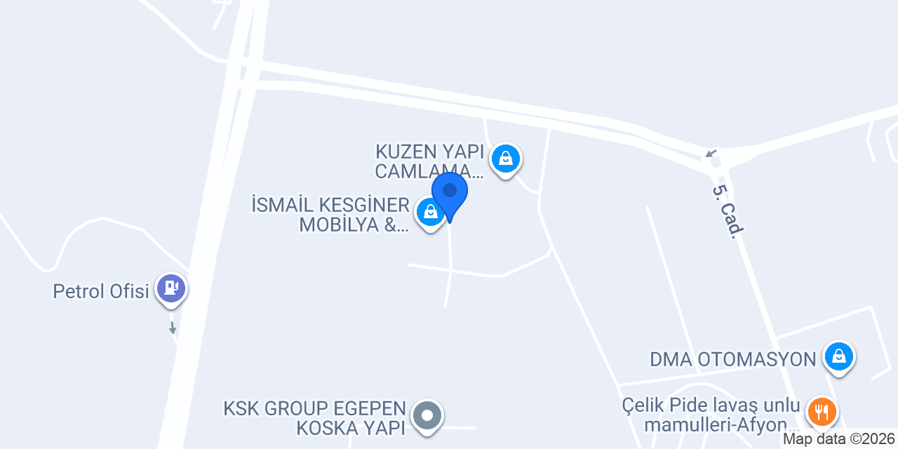 KESWOOD MOBİLYA & DEKORASYON konumu