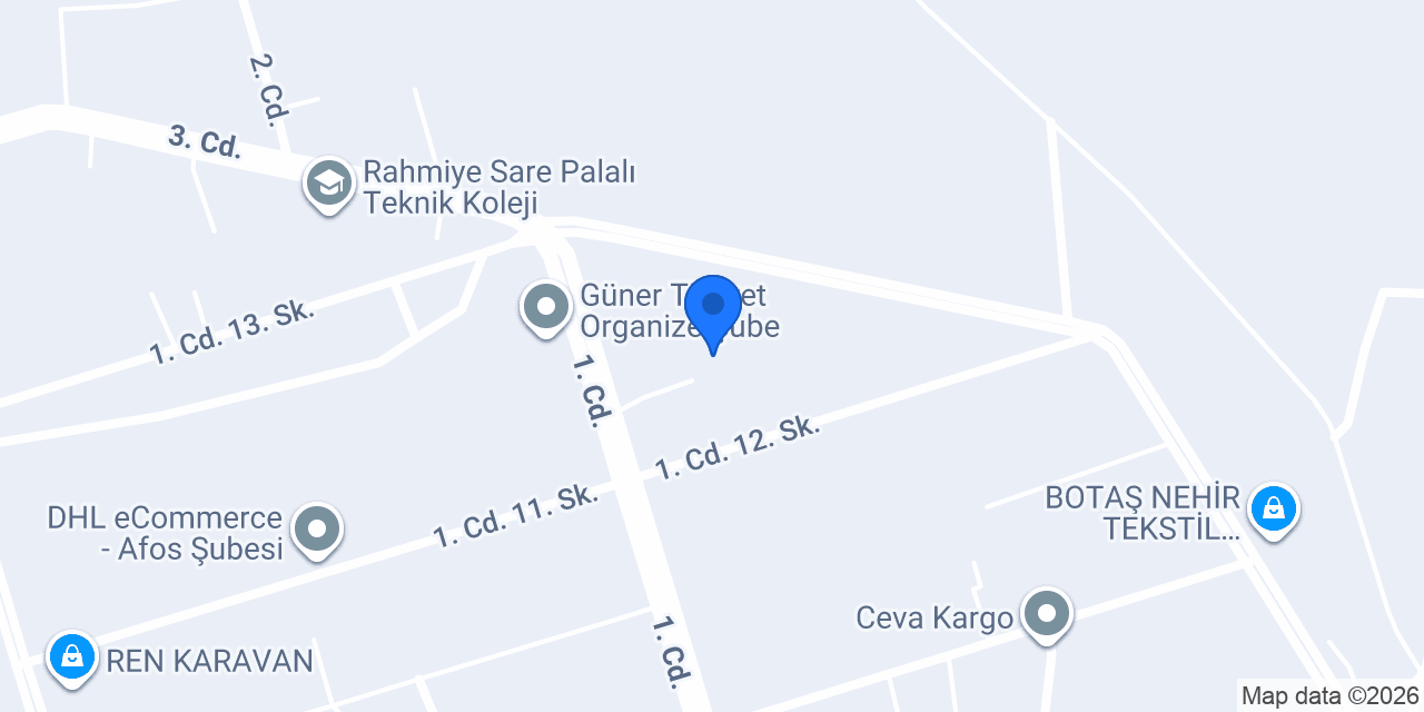 Dusso Duşakabin konumu