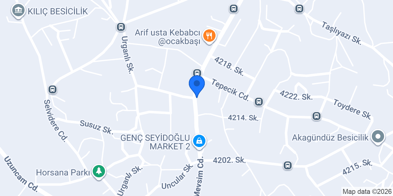 DÜNDAR VETERİNER KLİNİĞİ konumu