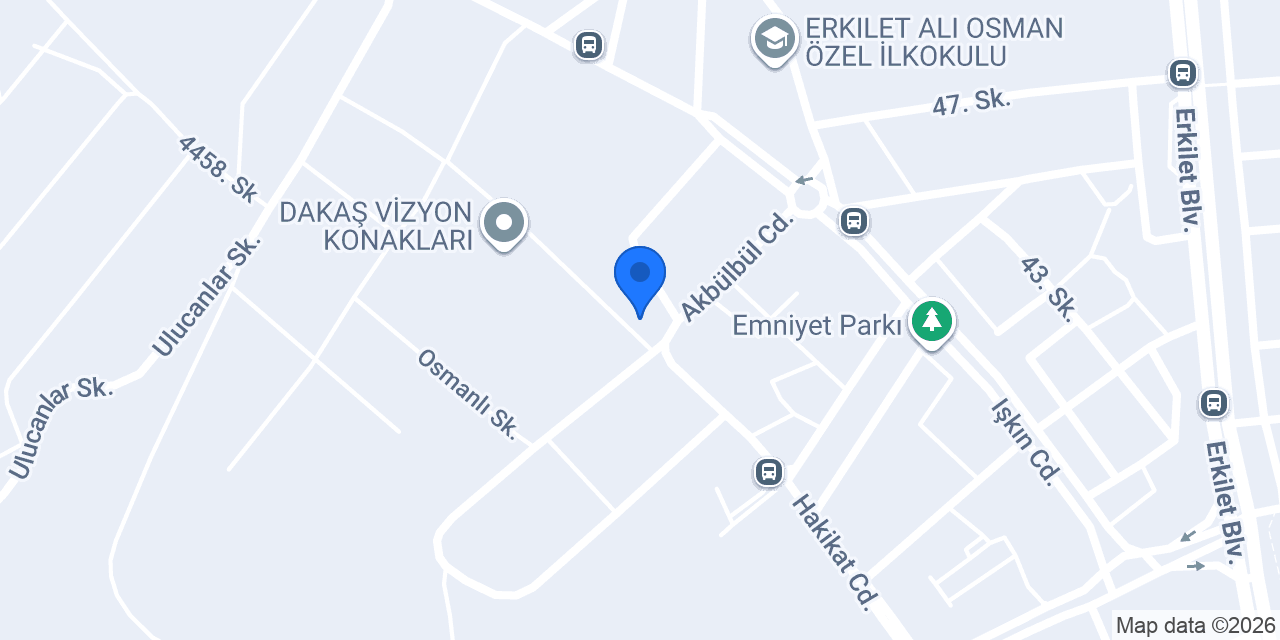 CAN AKADEMİ KREŞ konumu
