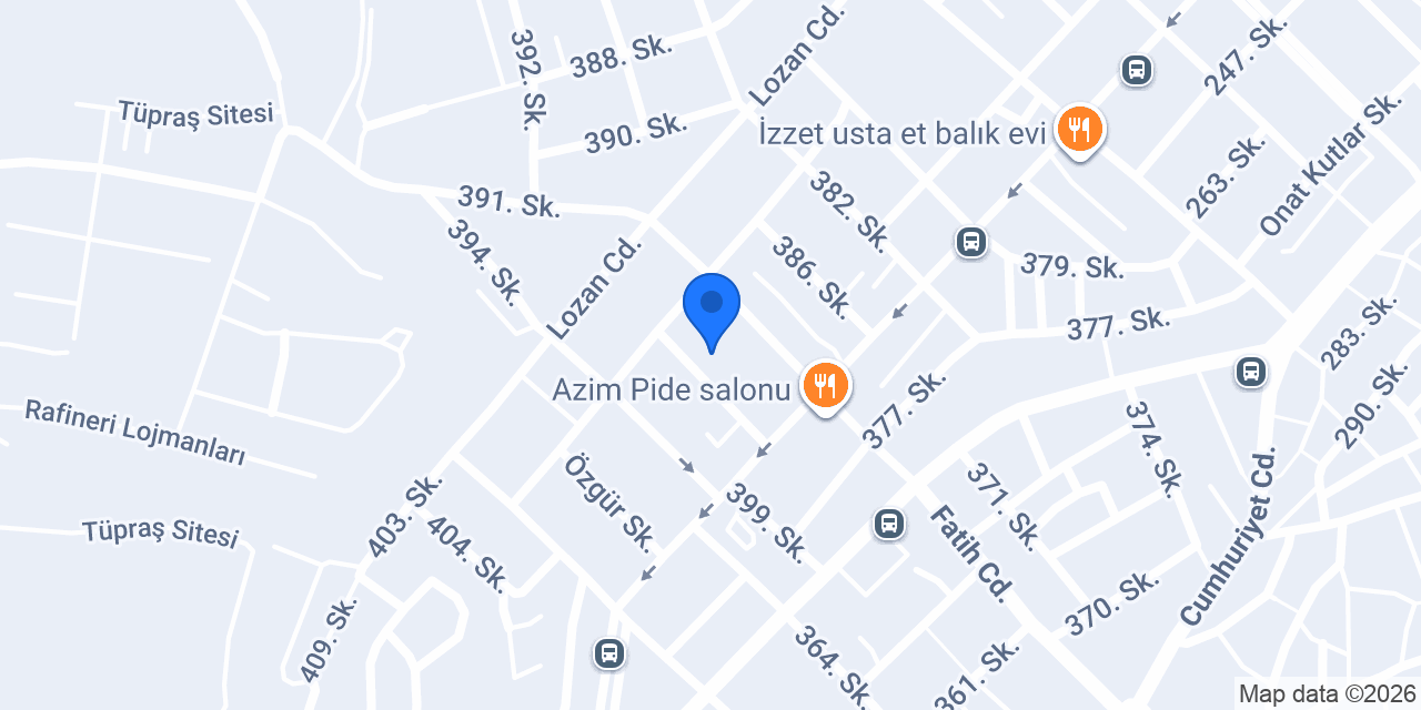 Arkadaş İnşaat konumu
