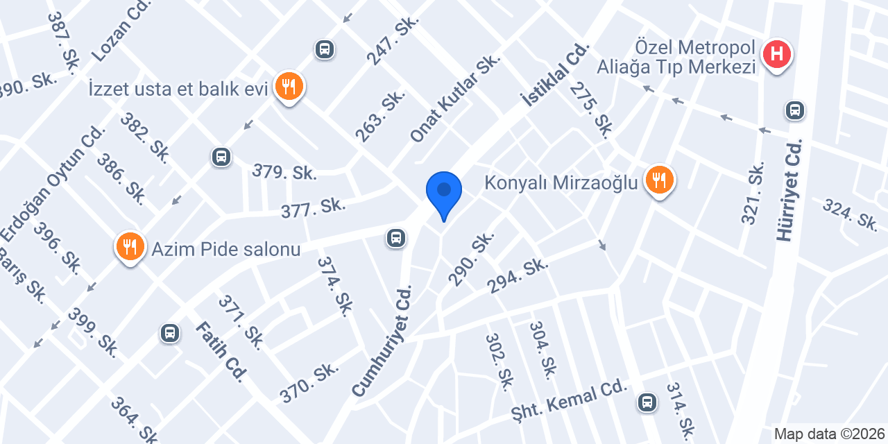 Önal Sıhhi Tesisat konumu