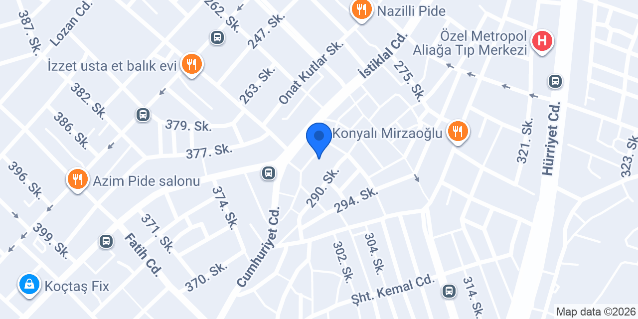 İstanbul Saç Tasarım Aliağa konumu
