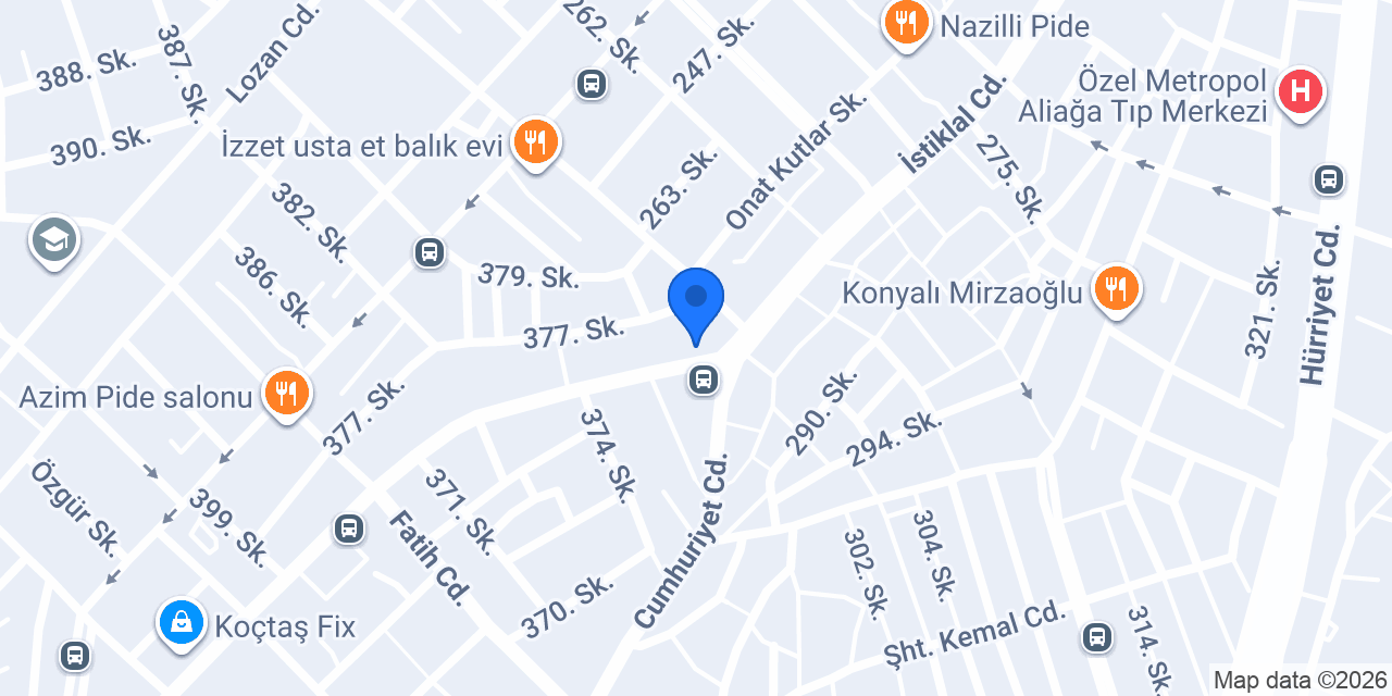 Aliağa Pilavcısı konumu