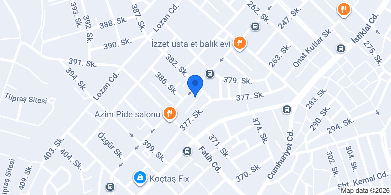 Bu-Gün Çiçek Evi konumu