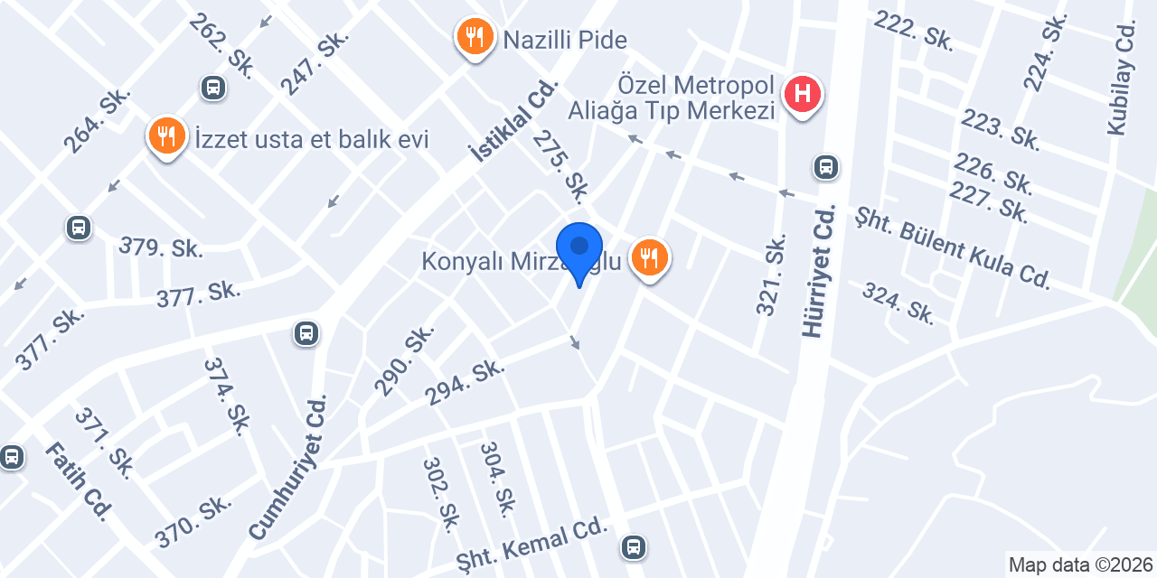 Berrak Kuru Temizleme konumu