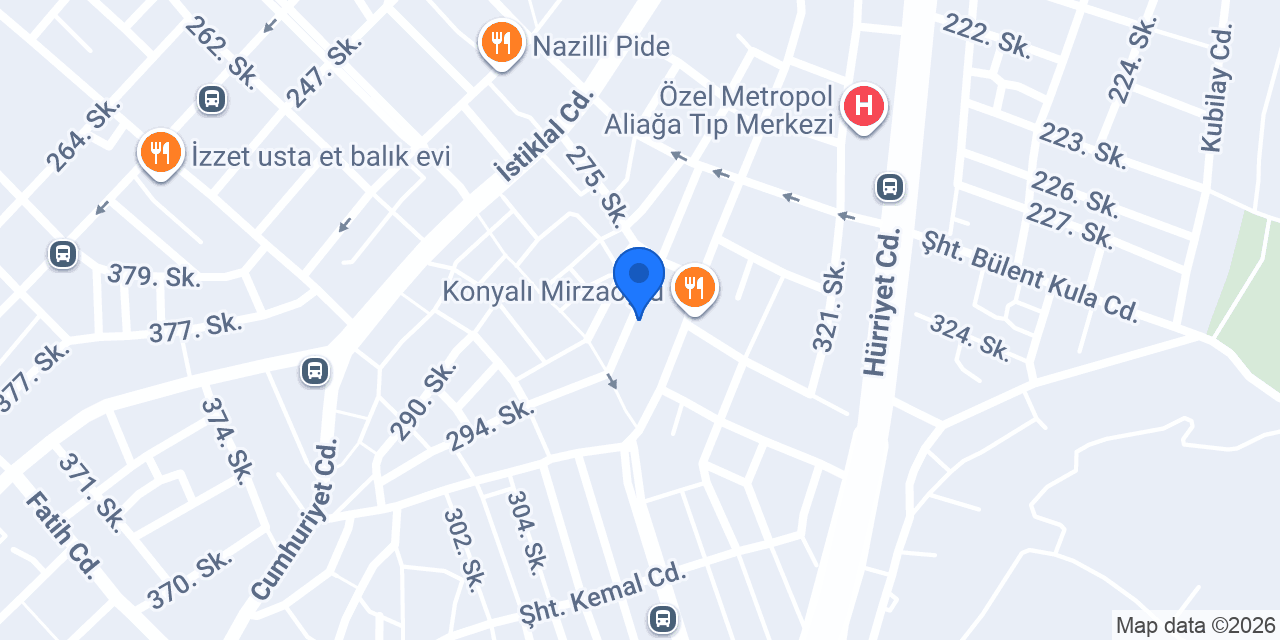 Tatlı Veteriner Kliniği konumu