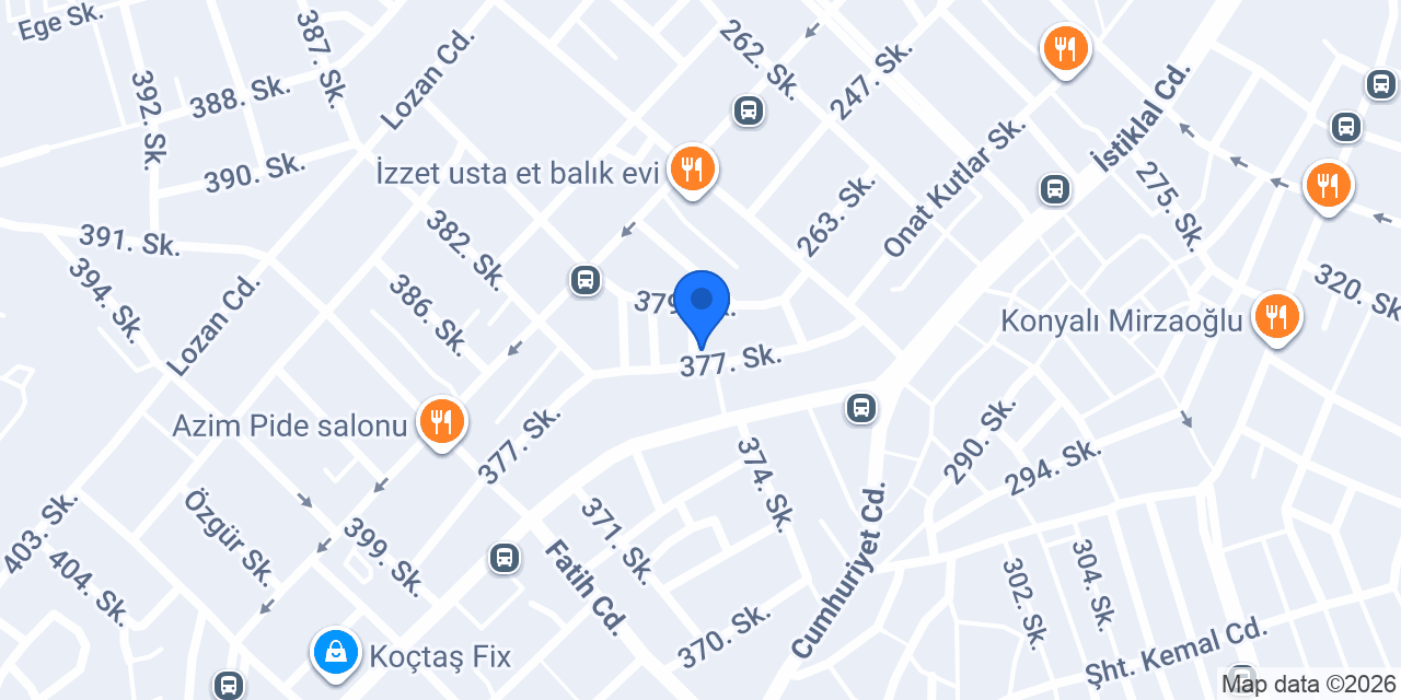 Acar Lease Filo konumu