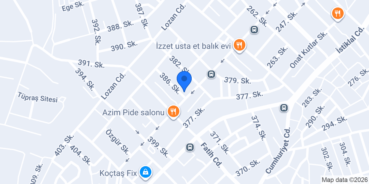Hamza Dede Emlak Ofisi konumu