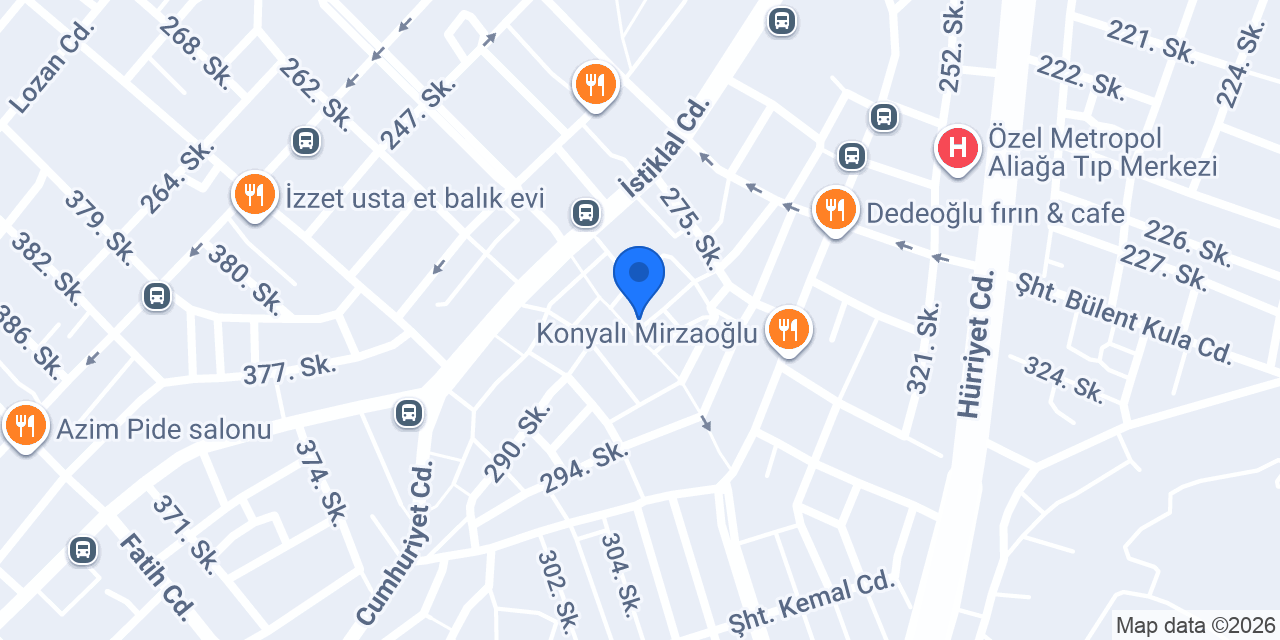 Simge Terzi konumu