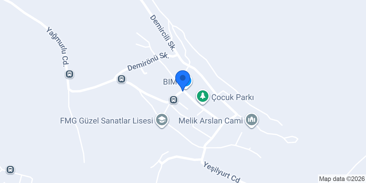 Çetin Ticaret konumu