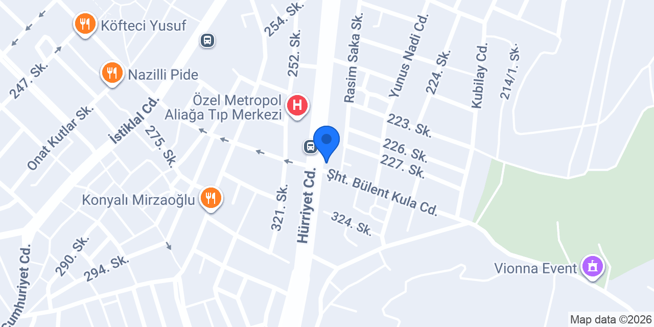 Kavaklıoğulları Otomotiv konumu
