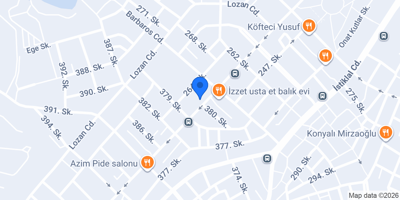 Ay Çiçek Evi konumu