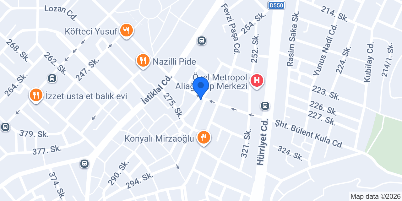 Karakaş Hukuk Bürosu konumu