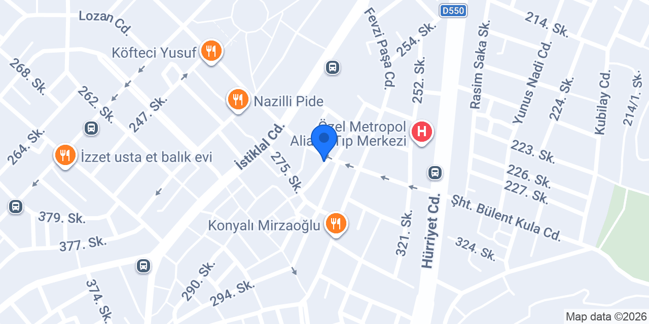 Karadeniz Lezzet Durağı konumu