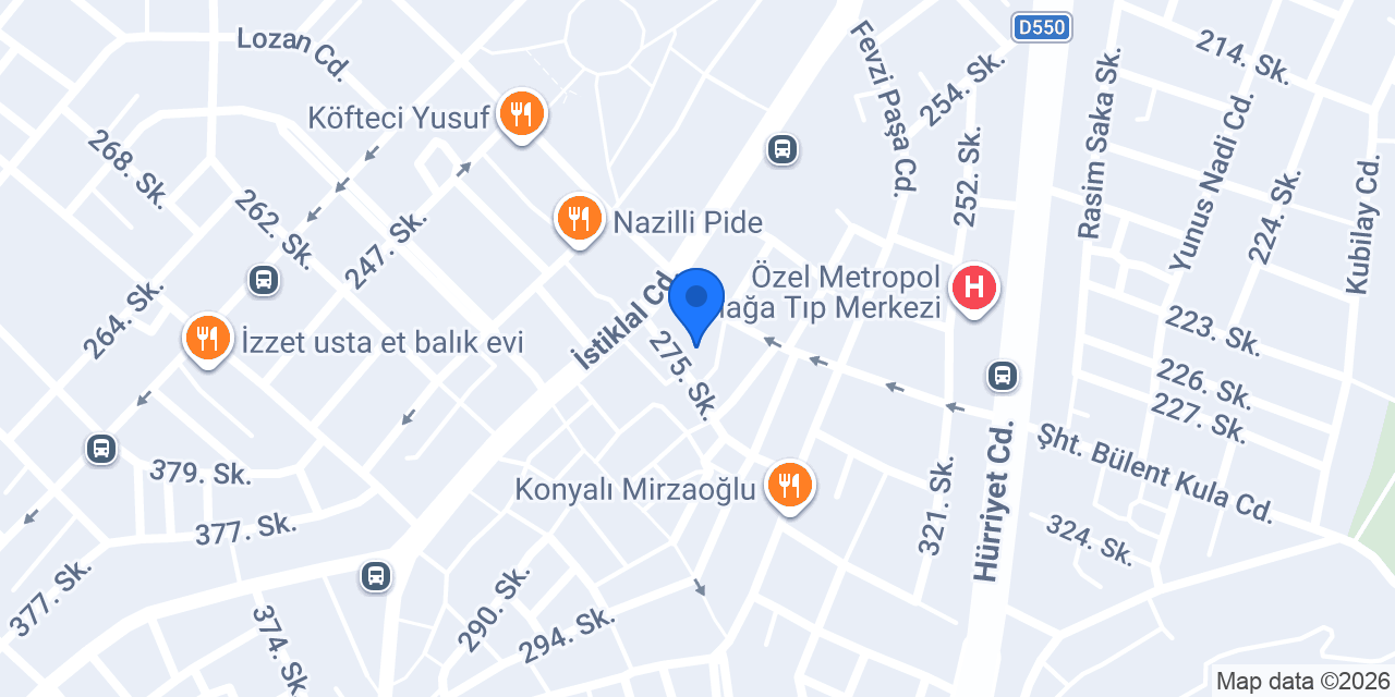 Oğuzhan Hukuk Bürosu konumu