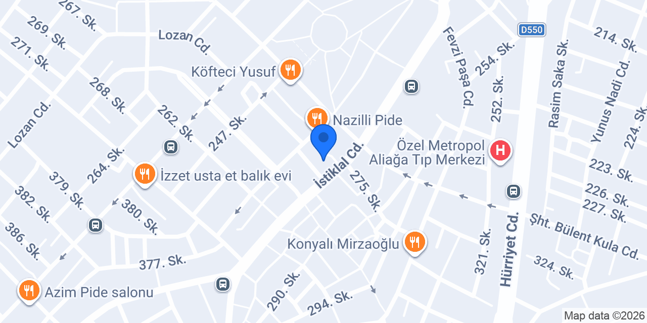 Şefin DONDURMA Dünyası konumu